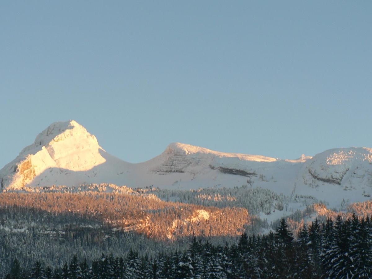 Auberge Des Deux Moucherolles Correncon-en-Vercors Luaran gambar